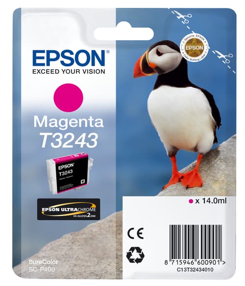 Epson Bläck Magenta T3243 - Sc-p400