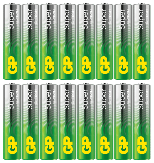 Battery Super Alkaline AAA/LR03 16-pack