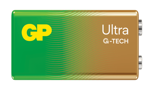 Gp Ultra Alkaline 9v-battery 1604au/6lf22 1-p