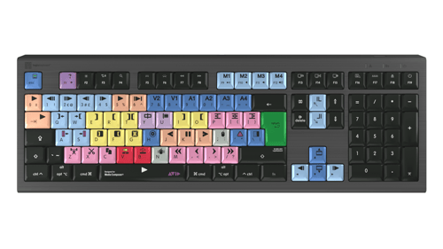 Logickeyboard Avid Media Composer Mac Backlit Astra 2 Nordic