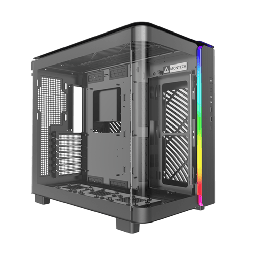 Montech King 95 Curved Glass Midi Tower