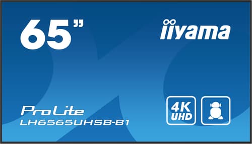 Iiyama Prolite Lh6575uhs-b1ag 65″ Uhd Ips 16:9 64.5″ Ips 500cd/m² 3840 X 2160pixels