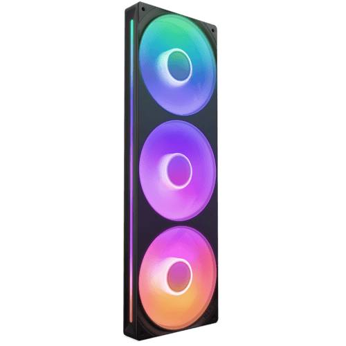F360 RGB CORE UNIBODY - 360mm - Kabinettvifte - Svart - 30 dBA
