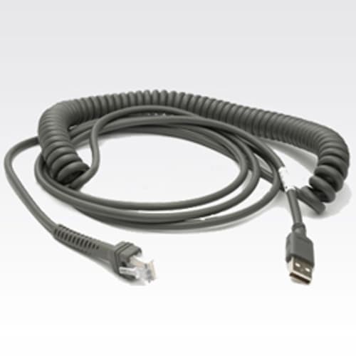 Zebra Kabel Usb Type A Spiral