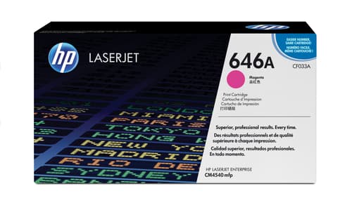 Hp Toner Magenta 646a 12.5k – Cf033a