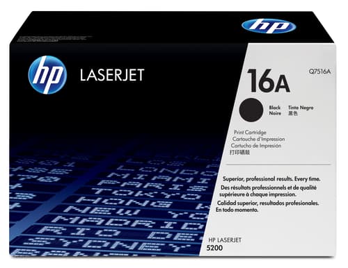 Hp Toner Svart 16a 12k – Q7516a