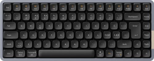 Lofree Flow84 Kailh Phantom Low-profile Kabel Trådlös Lofree Kailh Phantom Low-profile Nordic