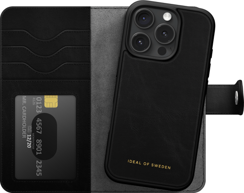 Ideal Of Sweden Ideal Magnet Wallet+ Iphone 16 Pro Max, Svart