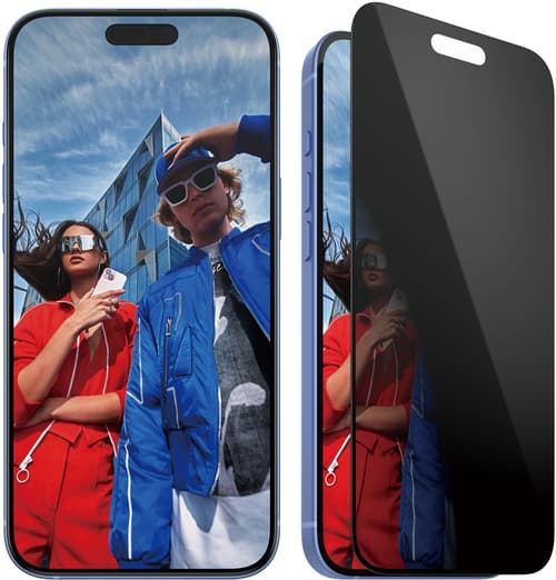 Panzerglass Ultra-wide Fit Privacy Skärmskydd Iphone 15 Plus, Iphone 16 Plus