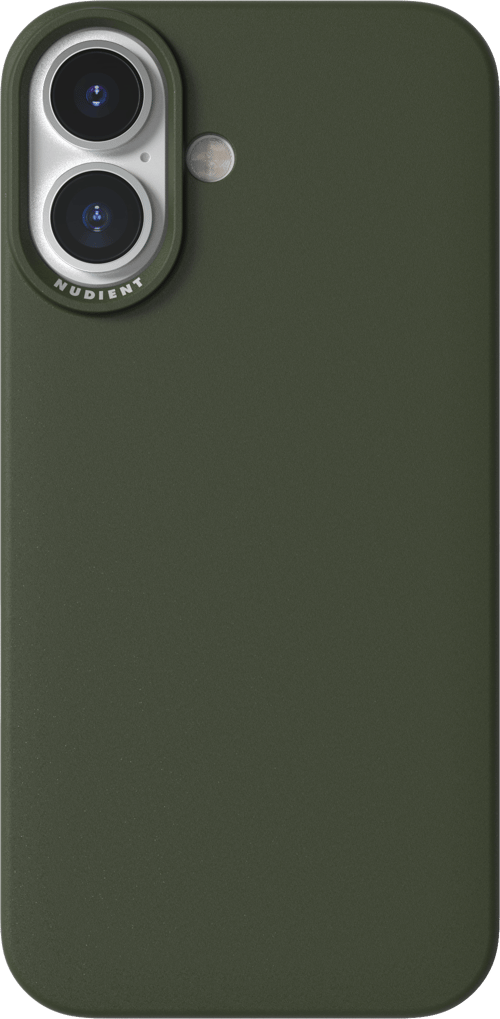 Nudient Thin Case Iphone 16 Grön