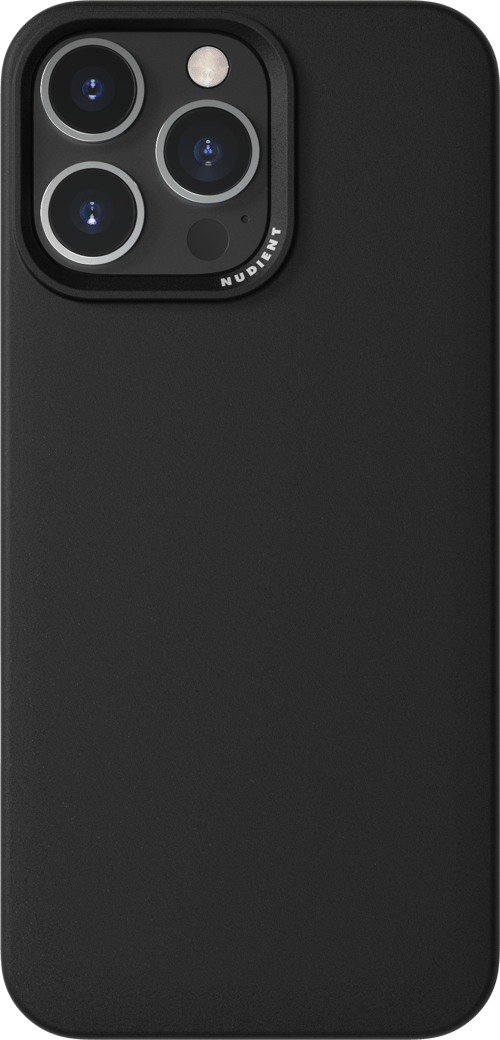 Nudient Thin Case Iphone 16 Pro Max Svart