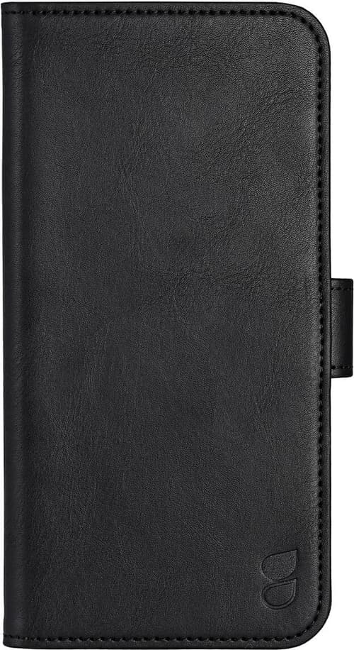 iPhone 16 Pro Max GEAR Wallet - Flip Deksel i Kunstskinn med Lommebok for 3 Kort - MagSafe Kompatibel - Svart