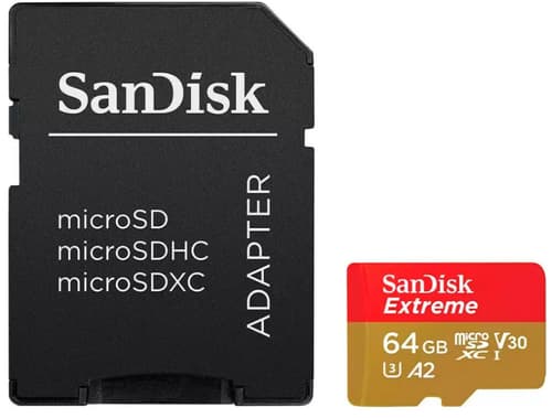 Sandisk Extreme Plus 64 Gb Microsdxc Klass 10 64gb Microsdxc