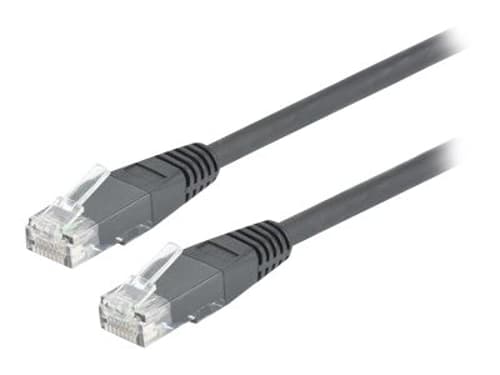 Nettverkskabel Lszh Rj-45 Cat6 1.5m Sort