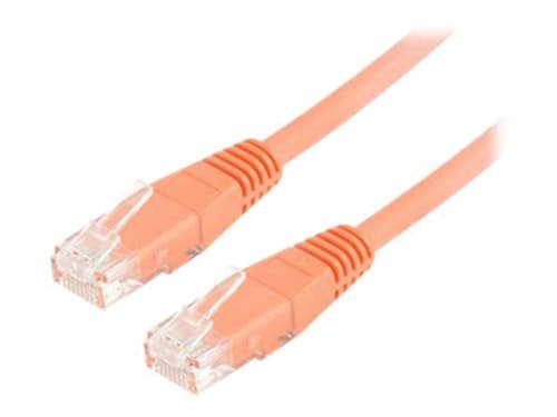 Nettverkskabel Lszh Rj-45 Cat6 0.5m Oransje