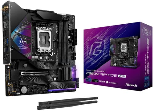 Asrock Z890m Riptide Wifi Lga 1851 Micro Atx