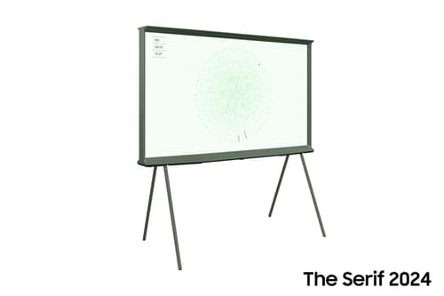 Samsung The Serif 50″ 4k Qled Smart Tv Ivy Green