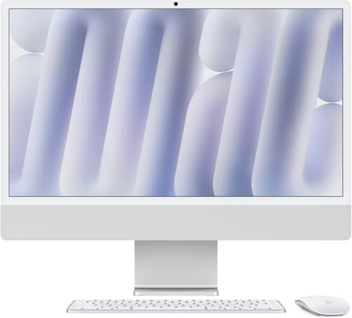 "Apple Imac (2024) 24' Silver M4 16gb 256gb 23.5"""