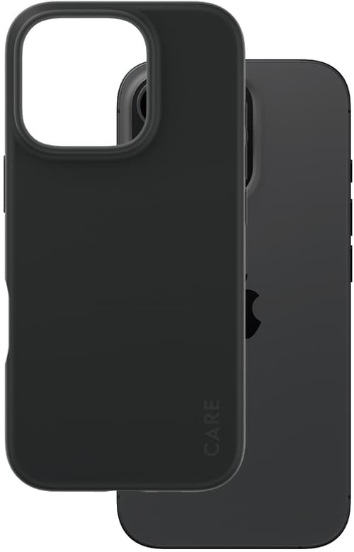 CARE by PanzerGlass iPhone 16 Pro FASHION Fearlessly Fashionable Deksel - Black