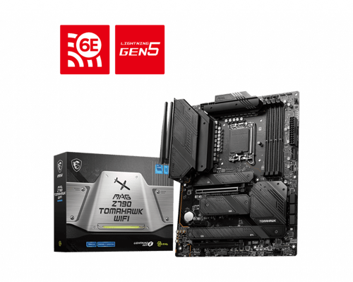 Msi Mag Z790 Tomahawk Wifi Moderkort Intel Z790 Lga 1700 Atx Lga 1700 Atx Moderkort