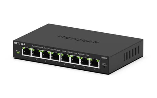 Netgear Gs308e Managed L2/l3 Gigabit Ethernet