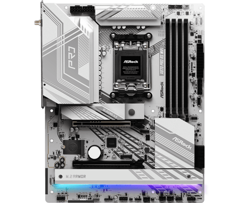 Asrock X870 Pro Rs Wifi Socket Am5 Atx Moderkort