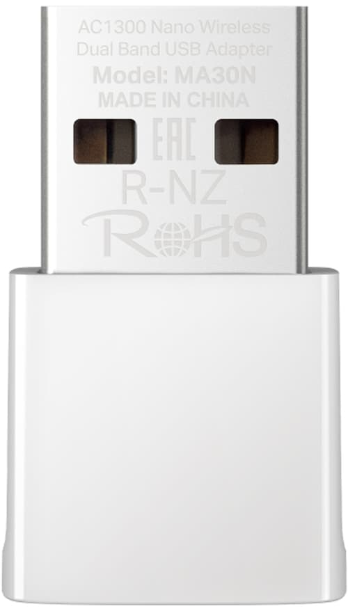 Mercusys Ma30n Ac1300 Nano Trådlös Usb-adapter Med Dubbla Band