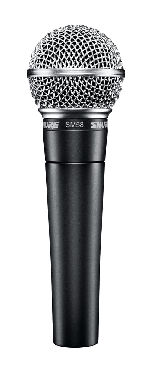 Shure Sm58 Dynamisk Sångmikrofon