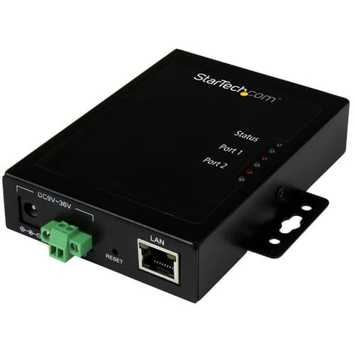 Startech Seriell-till-ip Ethernet-enhetsserver Med 2 Portar