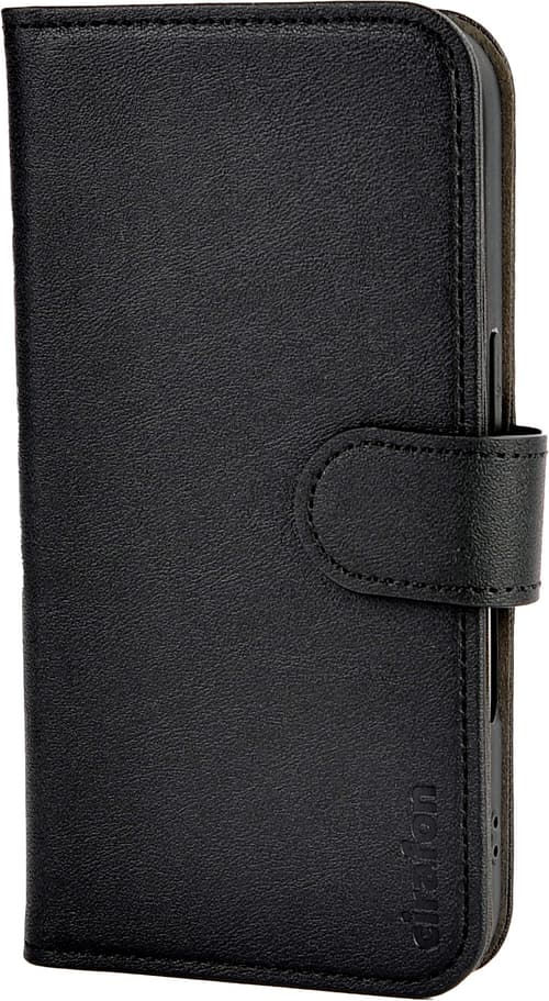 Cirafon Iphone 16 Återvunnet Pu-läder Plånboksfodral Svart