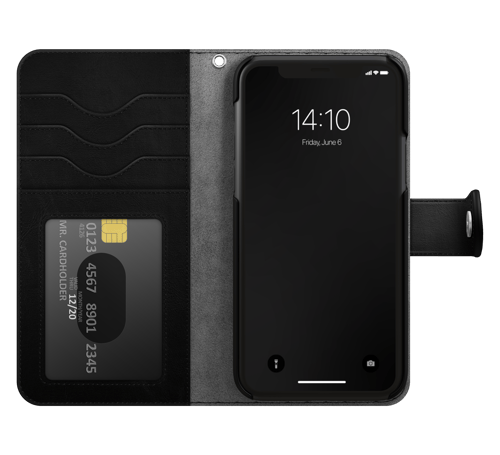 Ideal Of Sweden Ideal Magnet Wallet+ Iphone 12/12 Pro, Svart