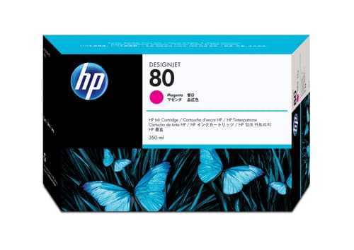 Hp Bläck Magenta No.80 Dj 1050c/1055cm 350ml