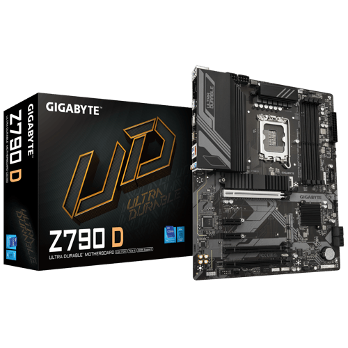 GIGABYTE Z790 D Moderkort - Intel Z790 - Intel LGA1700 - DDR5 RAM - ATX GIGABYTE Z790 D Moderkort - Intel Z790 - Intel LGA1700 - DDR5 RAM - ATX