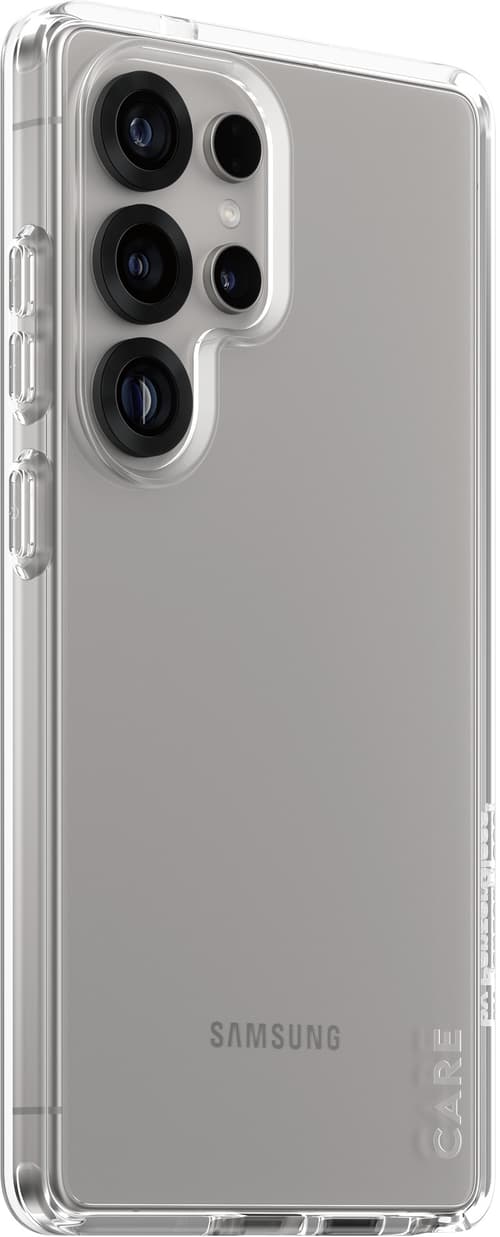 Flagship Case Transparent Urban Combat w. Clear Frame Samsung Galaxy S25 Ultra