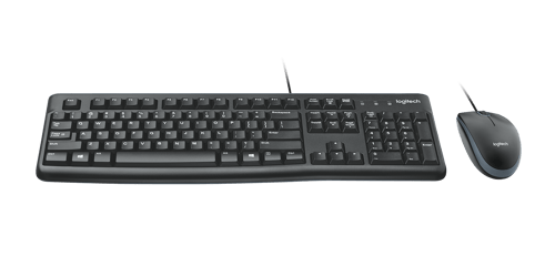 Logitech Desktop Mk120 Kabel Amerikanskt Internationellt