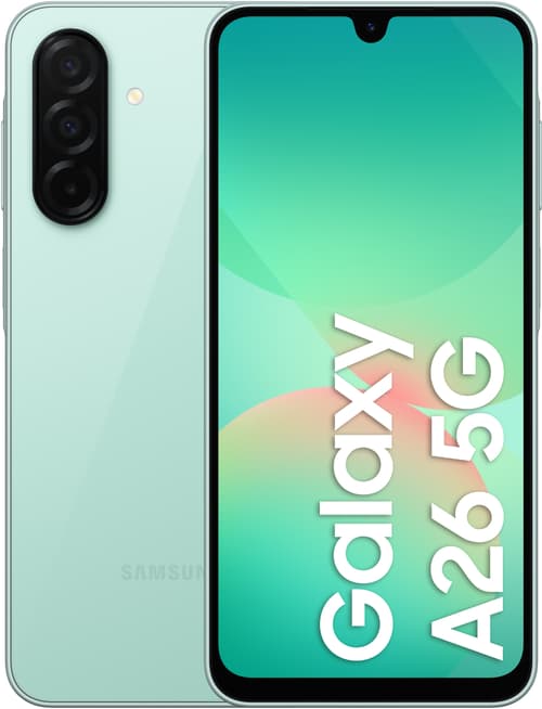 Samsung Galaxy A26 Mintfärgad