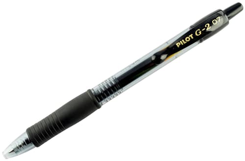 Pilot Kulspetspenna Gel G2 0,7 Medium Svart 12-pack