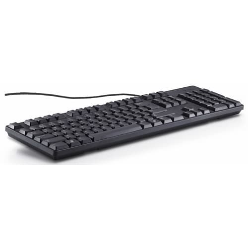 Dell Quietkey Standard #no Kabel Norsk