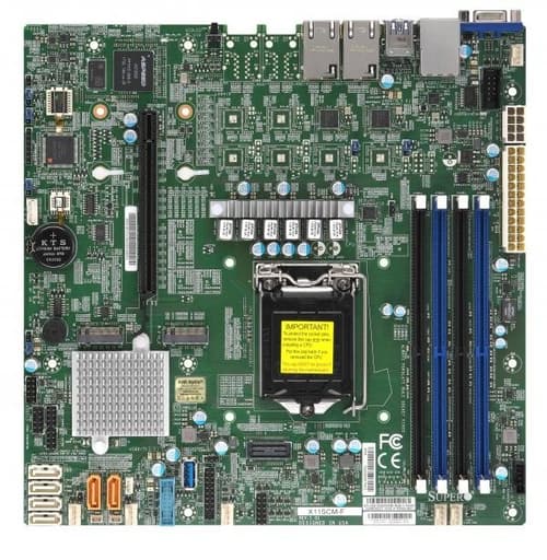 Supermicro X11scm-f Lga 1151 Micro Atx