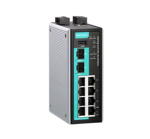 Moxa Edr-810-vpn-2gsfp Industriell Brandvägg