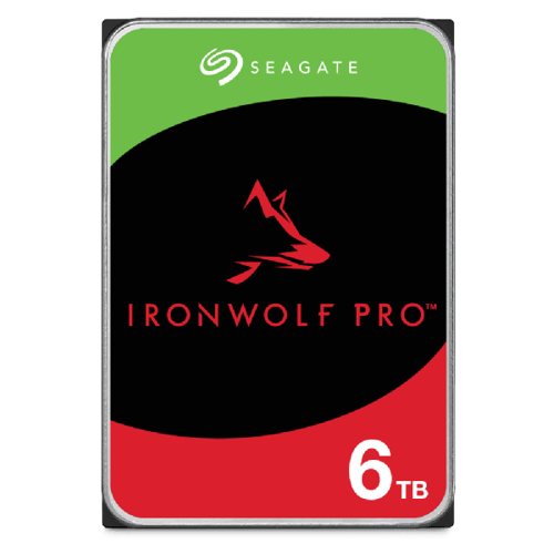 Seagate Ironwolf Pro St6000nt001 Interna Hårddiskar 7200 Rpm 3-5 3-5 7200r/min Hdd