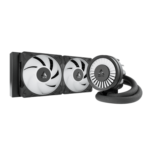 Arctic Liquid Freezer Iii Pro 240 A-rgb Aio Vattenkylare Svart, Vit