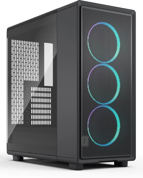 Epoch Black TG RGB - Kabinett - Miditower - Svart