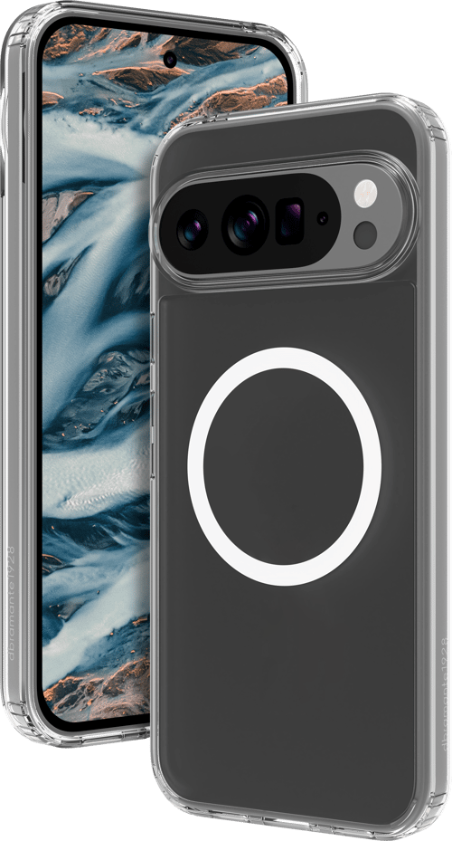 Google Pixel 10 Pro XL Iceland Pro Qi2 deksel (gjennomsiktig)
