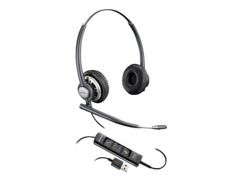 Poly Encorepro Hw725 Silver, Svart