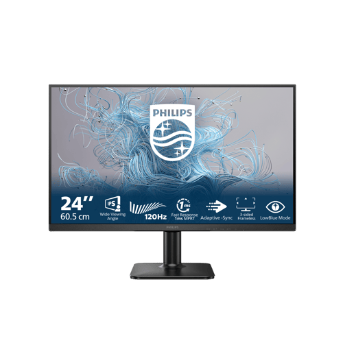 24" Philips 24E2N1110 - 1000 Series - LED monitor - Full HD (1080p) - 24"