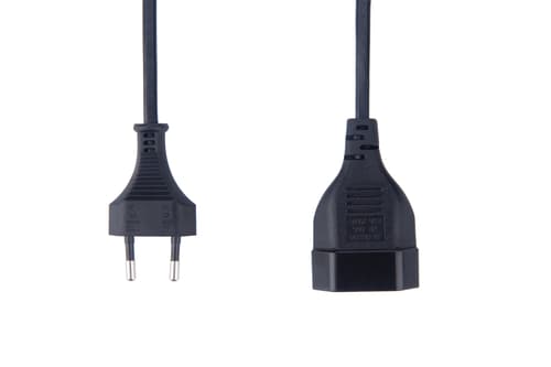 Prokord Sähköjatkojohto 1m Europlug (power Cee 7/16) Uros Europlug (power Cee 7/16) Naaras