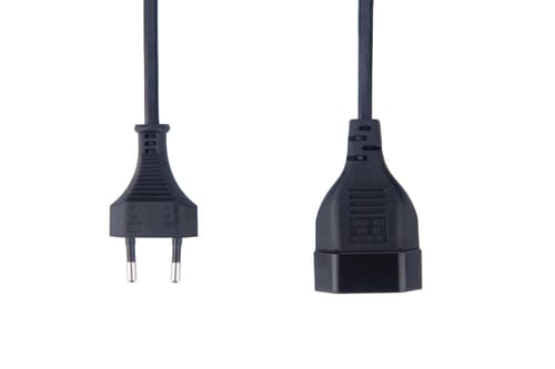 Prokord Prokord Power Cable 3.0m Extenstion Type C – Black 3m Eurokontakt (ström Cee 7/16) Hane Eurokontakt (ström Cee 7/16) Hona