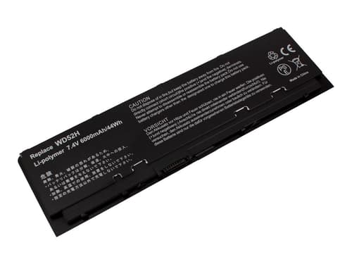 Coreparts Batteri För Bärbar Dator (likvärdigt Med: Dell Wd52h Dell Kwffn)