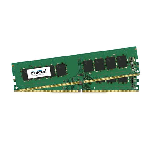 Crucial 8gb Ddr4 2666mhz Cl19 (2x4gb) Udimm 8gb 2666mhz Ddr4 288-pin Dimm